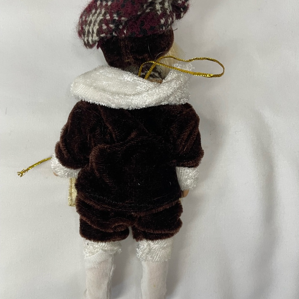 Vintage Barbara Lee Porcelain Dolls Sweet Petite Collection Christmas Ornaments - Picture 5 of 9
